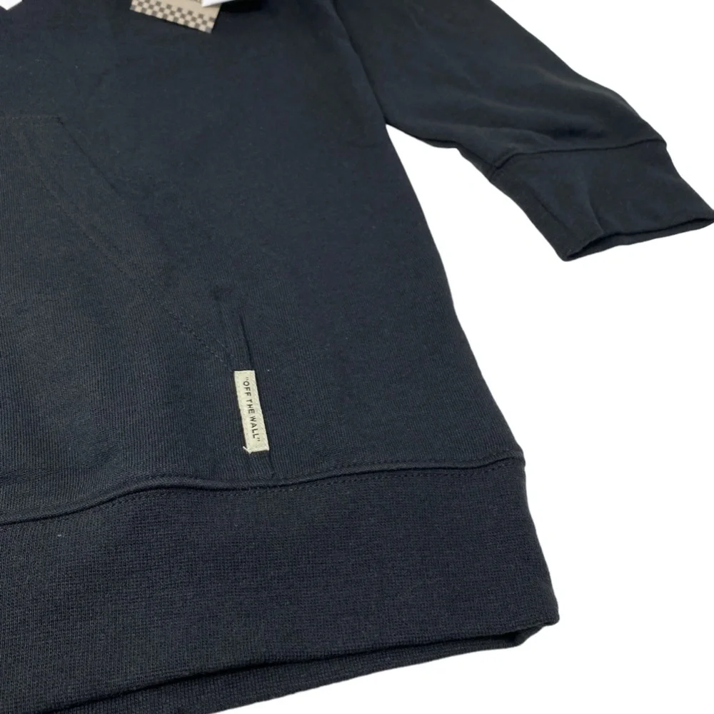 VANS Man I Need Hoodies Black Skeleton Pullover VN0A7Y4ABLK Size - Picture 3 of 4